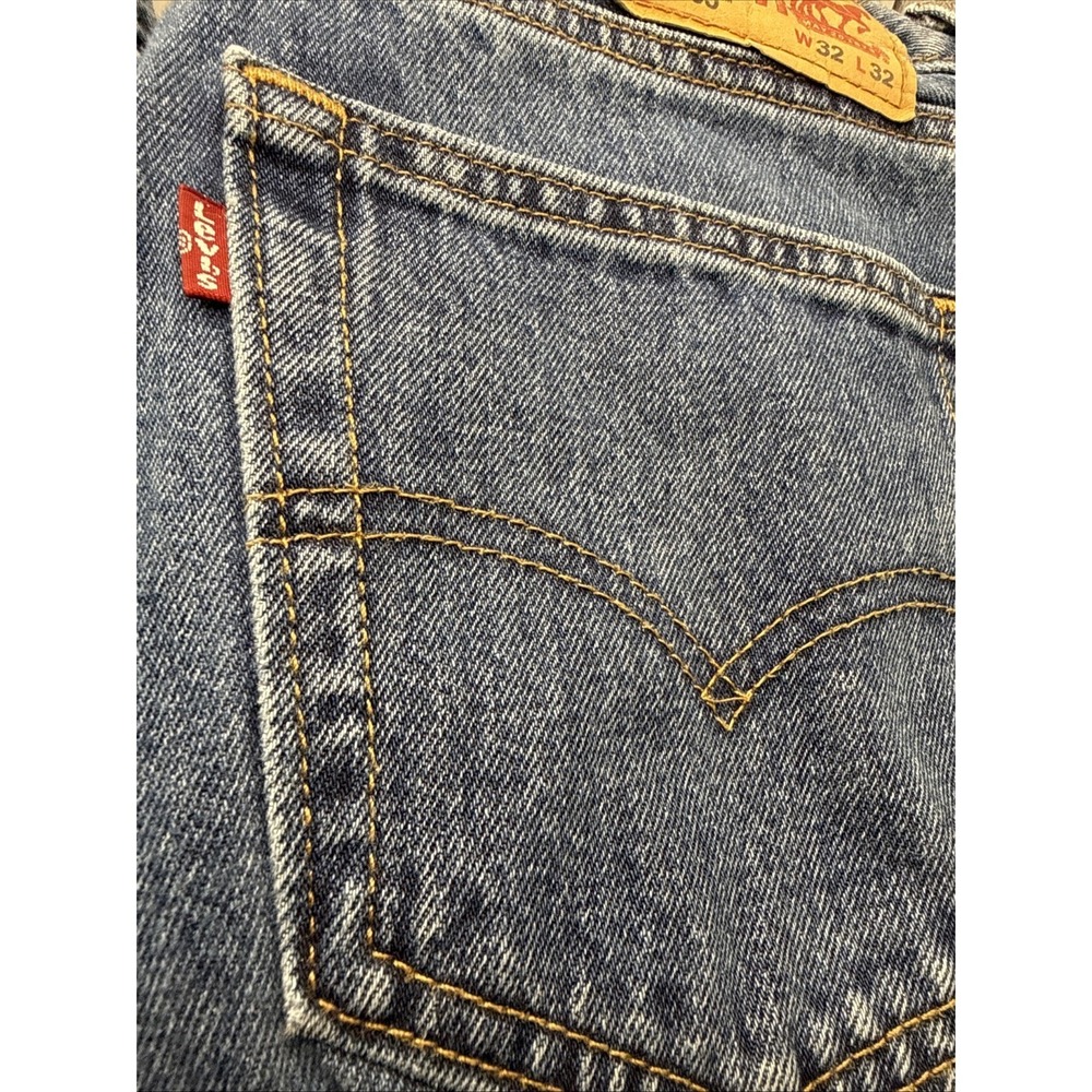 Levi Jeans 505 Size W32 L32. TWO PAIR! Straight Leg. Y2K Vintage. - Picture 5 of 14